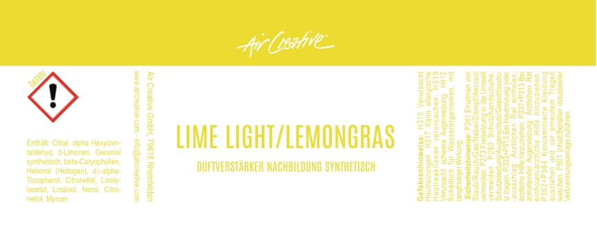 Duftverstärker synthetischer Nachbau "Lime Light"